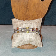 Gemstone & Sterling Silver Bracelet