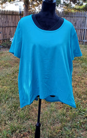 Vibrant High/Low Style Top