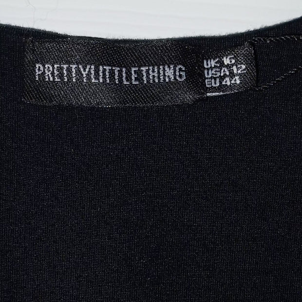 Pretty Little Thing Black Midi Dress