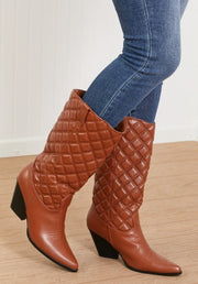 Cape Robbin Quilted Western Boots