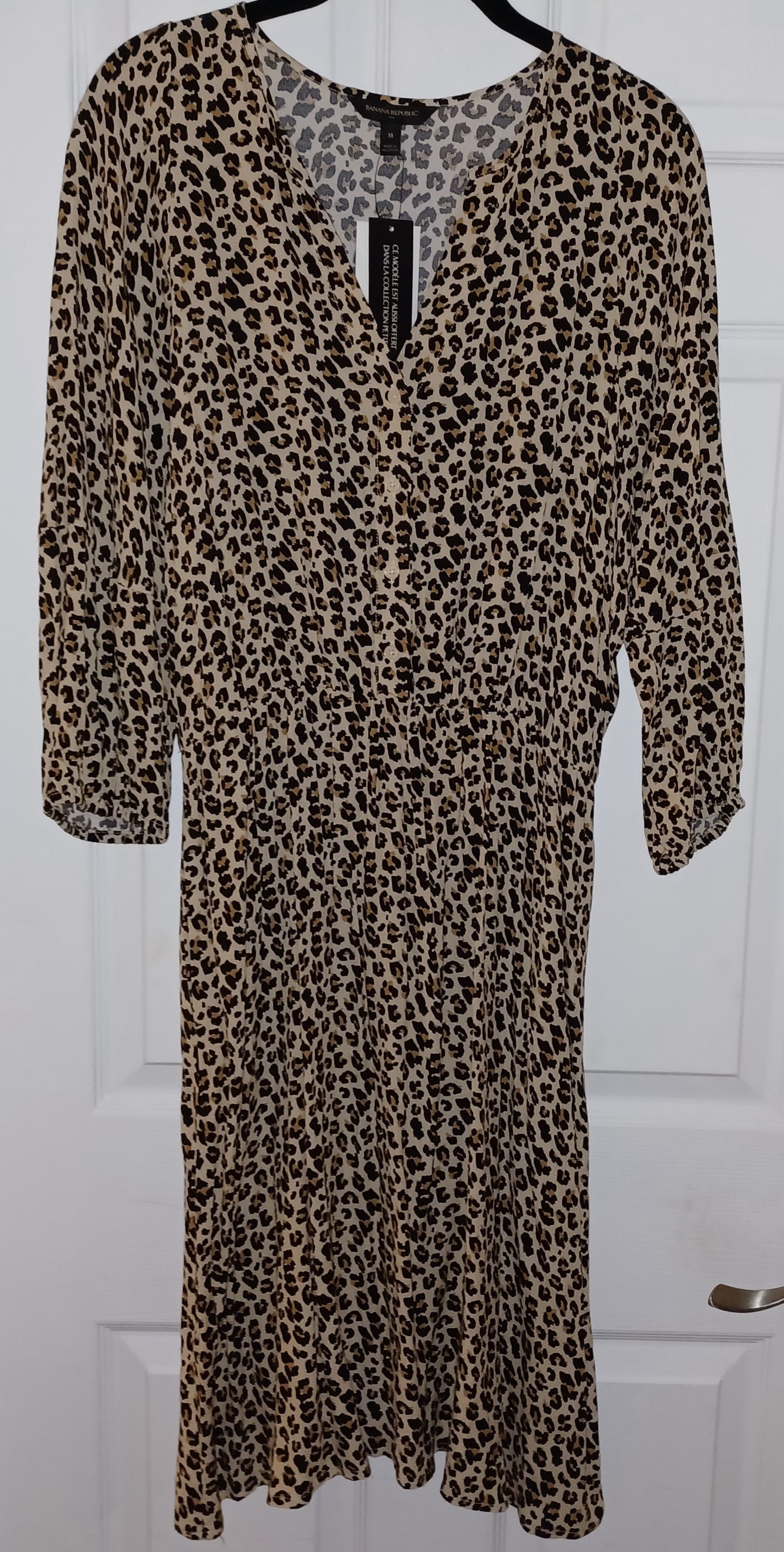 Banana Republic Cheetah Print Dress