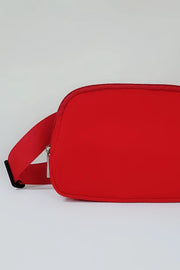 Buckle & Zip Belt Bag