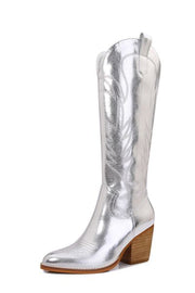Melody Metallic Cowboy Boots