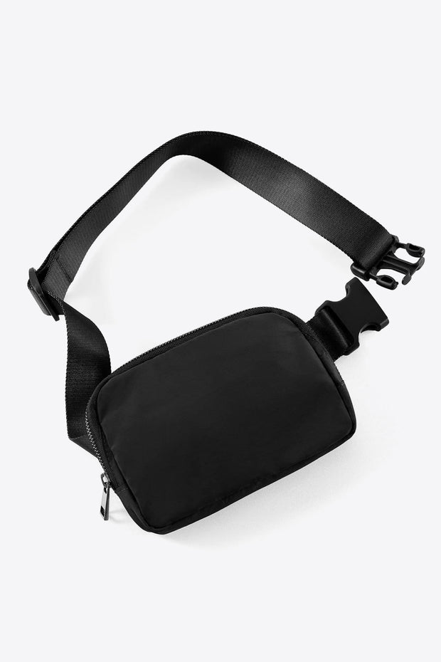 Buckle & Zip Belt Bag