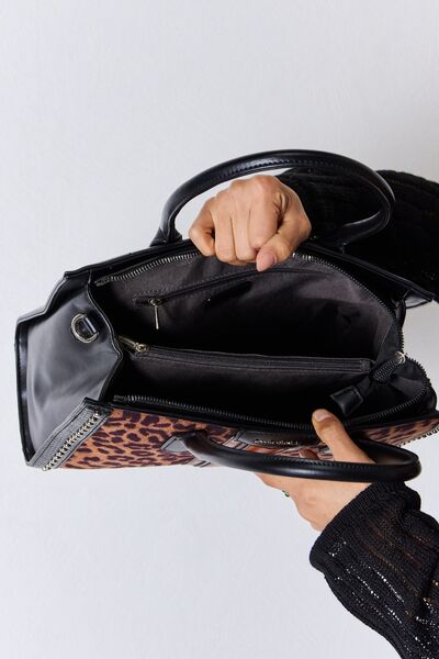 David Jones Leopard Print Handbag