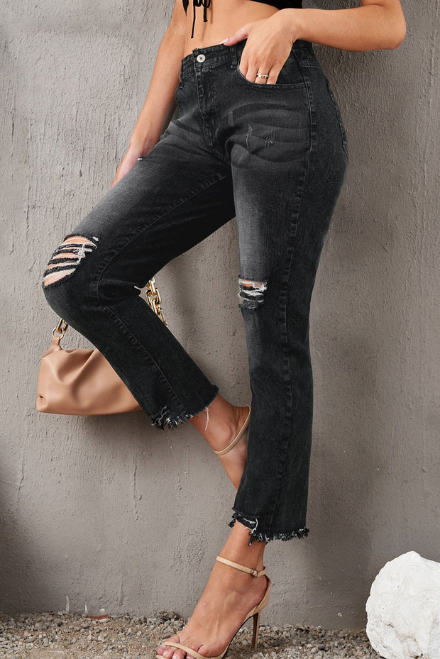 Distressed & Cropped Jeans