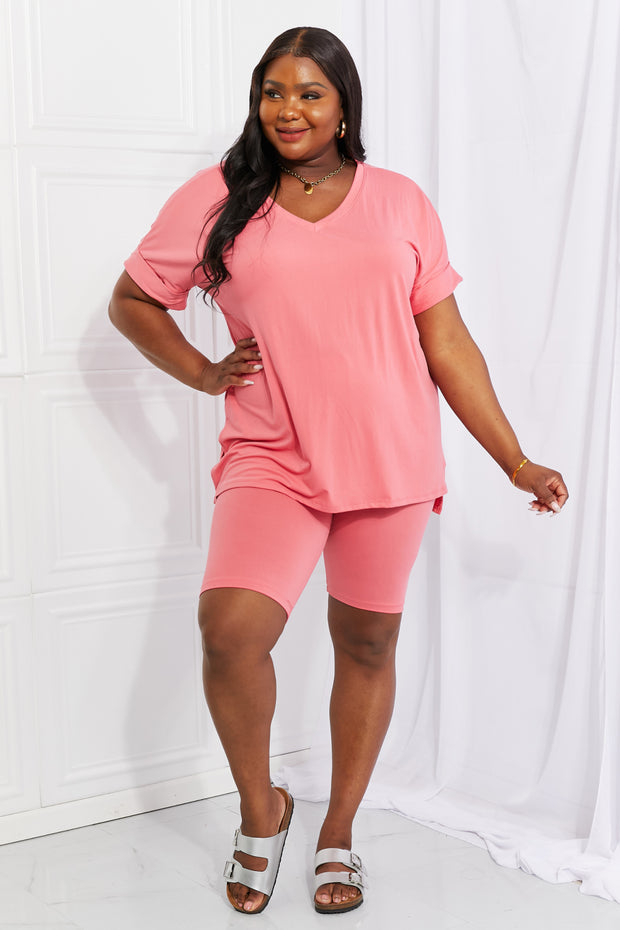 Moments Coral Two-Piece Set