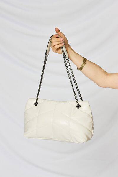 Envelope Style Vegan Leather Handbag