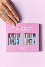 PINK BEAUTY Press On Nails 2 Packs
