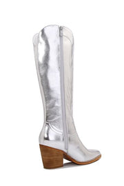 Melody Metallic Cowboy Boots